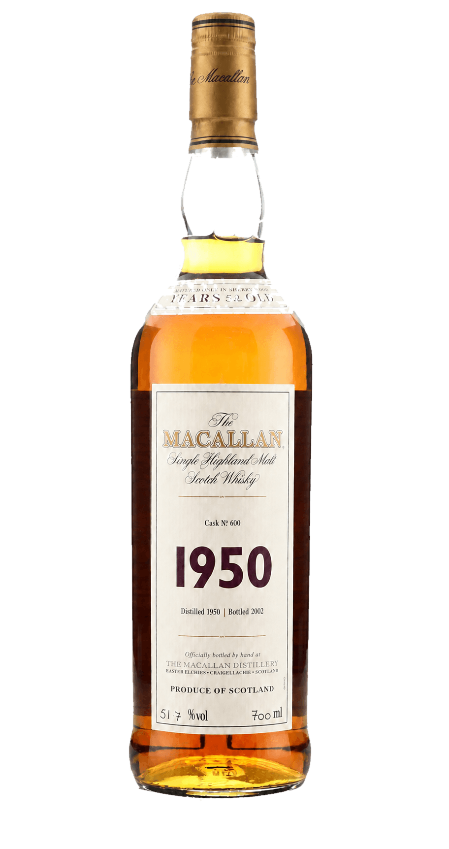 Macallan Fine and Rare 1950 위스키