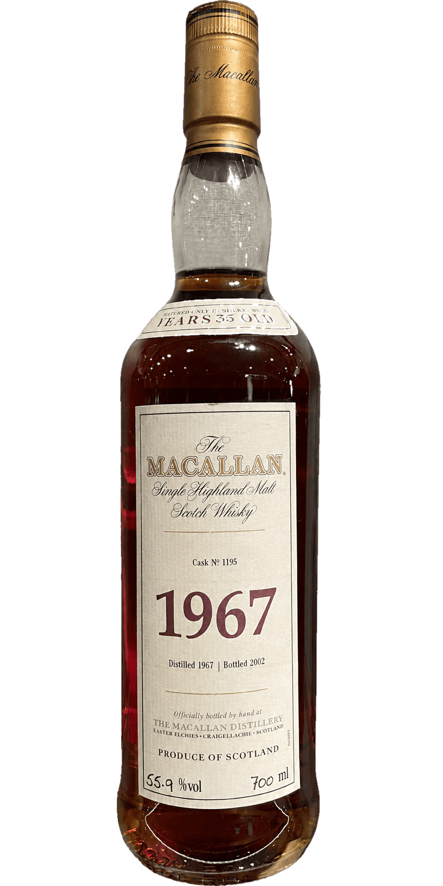 Macallan Fine and Rare 1967