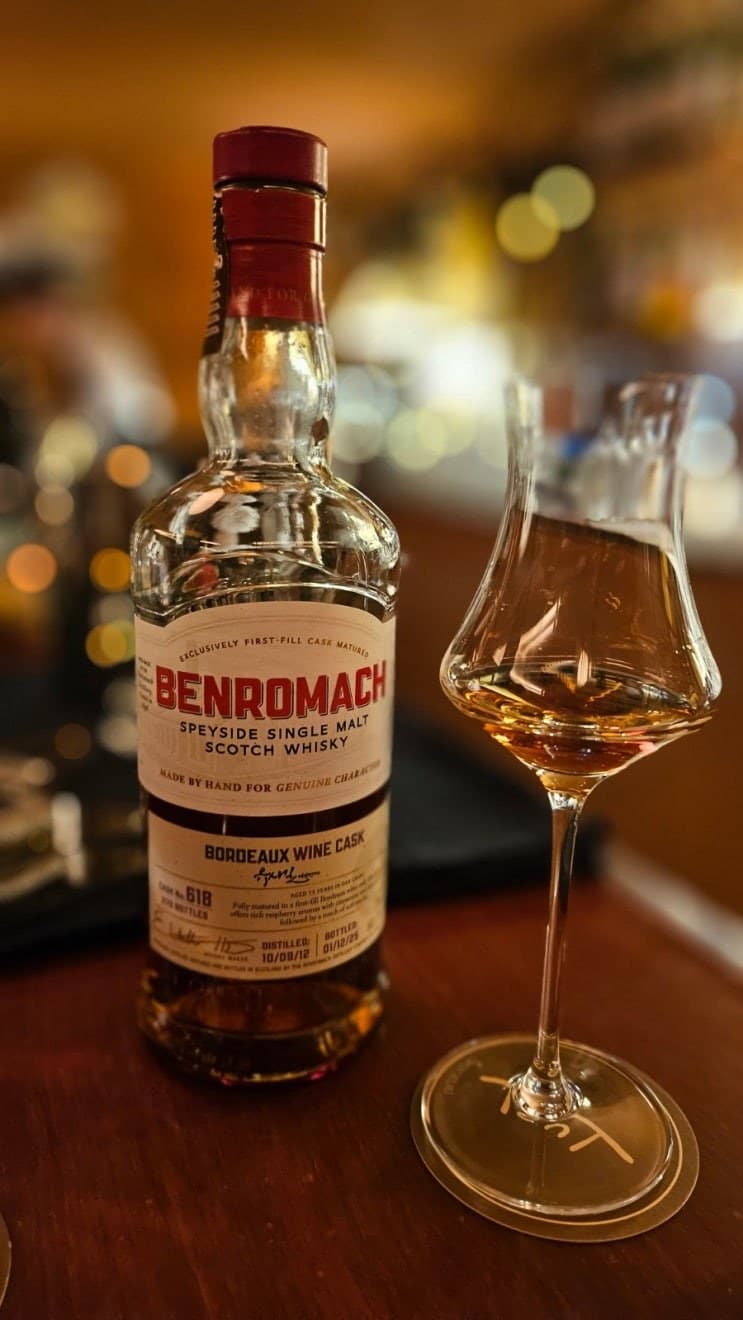 Benromach Single Cask 유사길 Bordeaux Wine Cask 위스키 사진