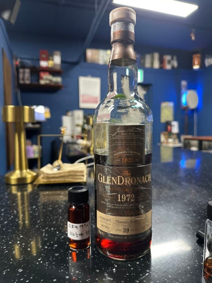 Glendronach 1972 39 year old #717 위스키 사진