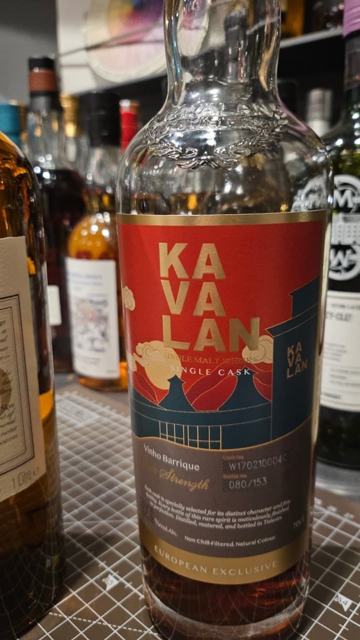 Kavalan Single Cask European Exclusive 위스키 사진