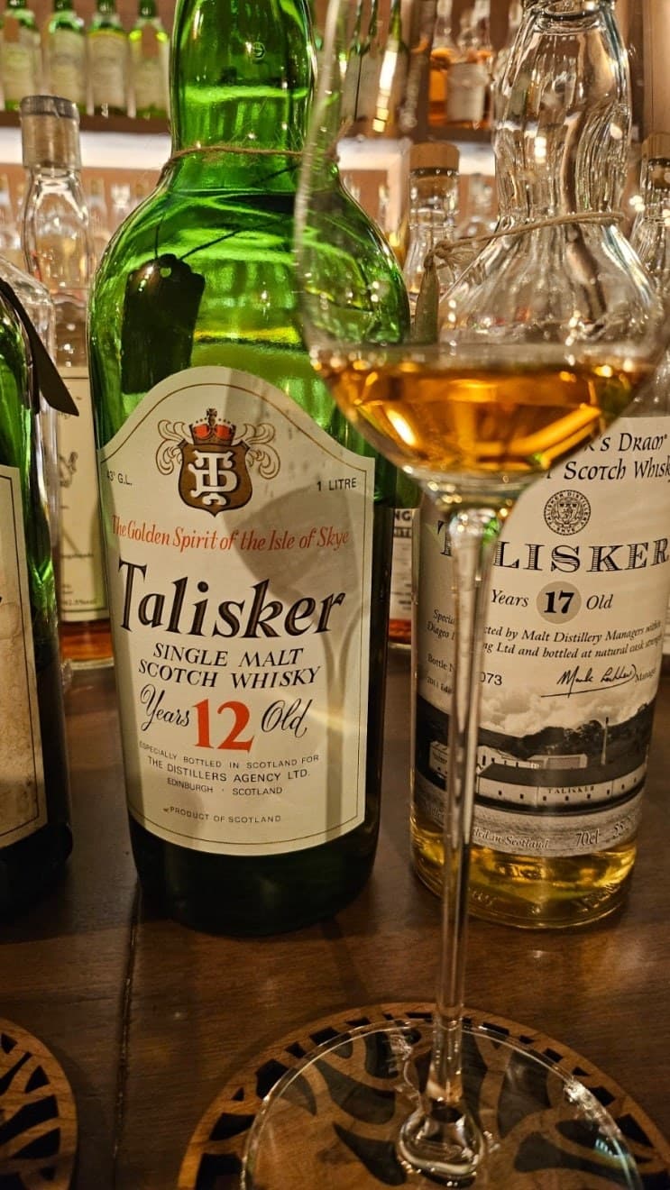 Talisksr 12 year old 1970s 위스키 사진
