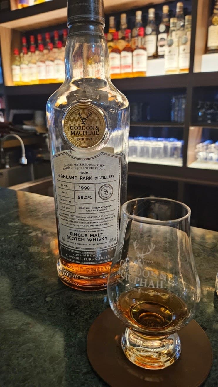 Gordon&Macphail Highland Park 1998 25 year old 위스키 사진