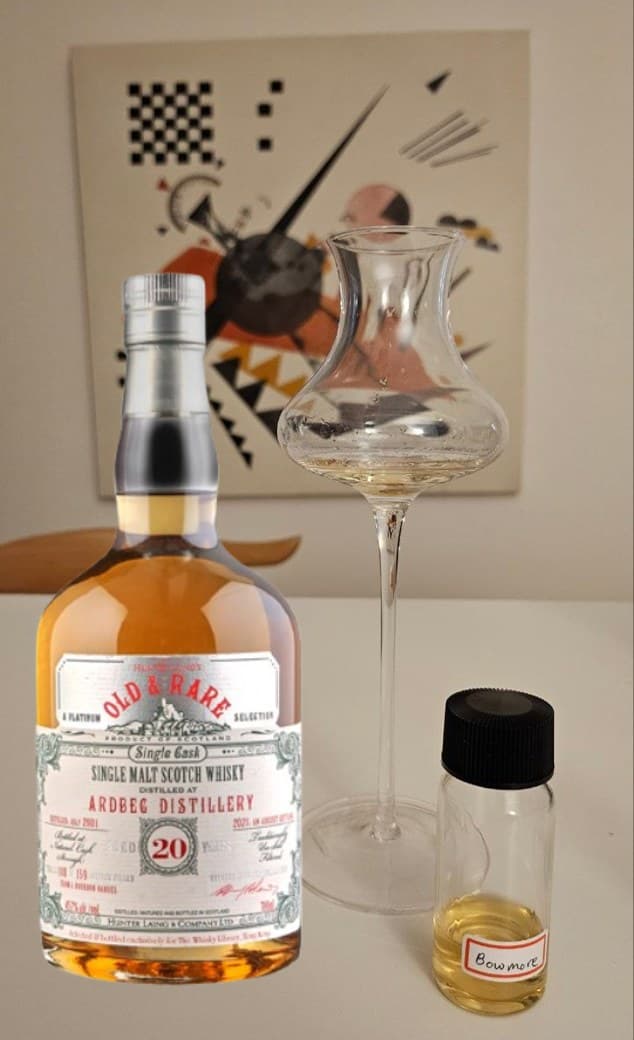 Hunter Laing Bowmore 1996 24 years old Old & Rare 위스키 사진