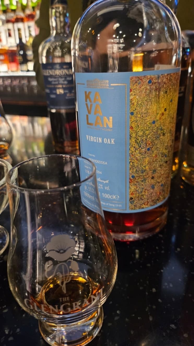Kavalan Virgin Oak 위스키 사진