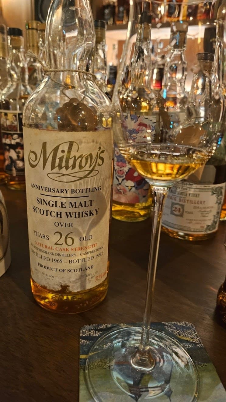 Milroy's Springbank 26 year old 1965 위스키 사진