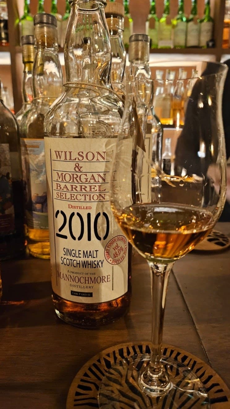 Wilson & Morgan Mannochmore 2010 13 years old 위스키 사진